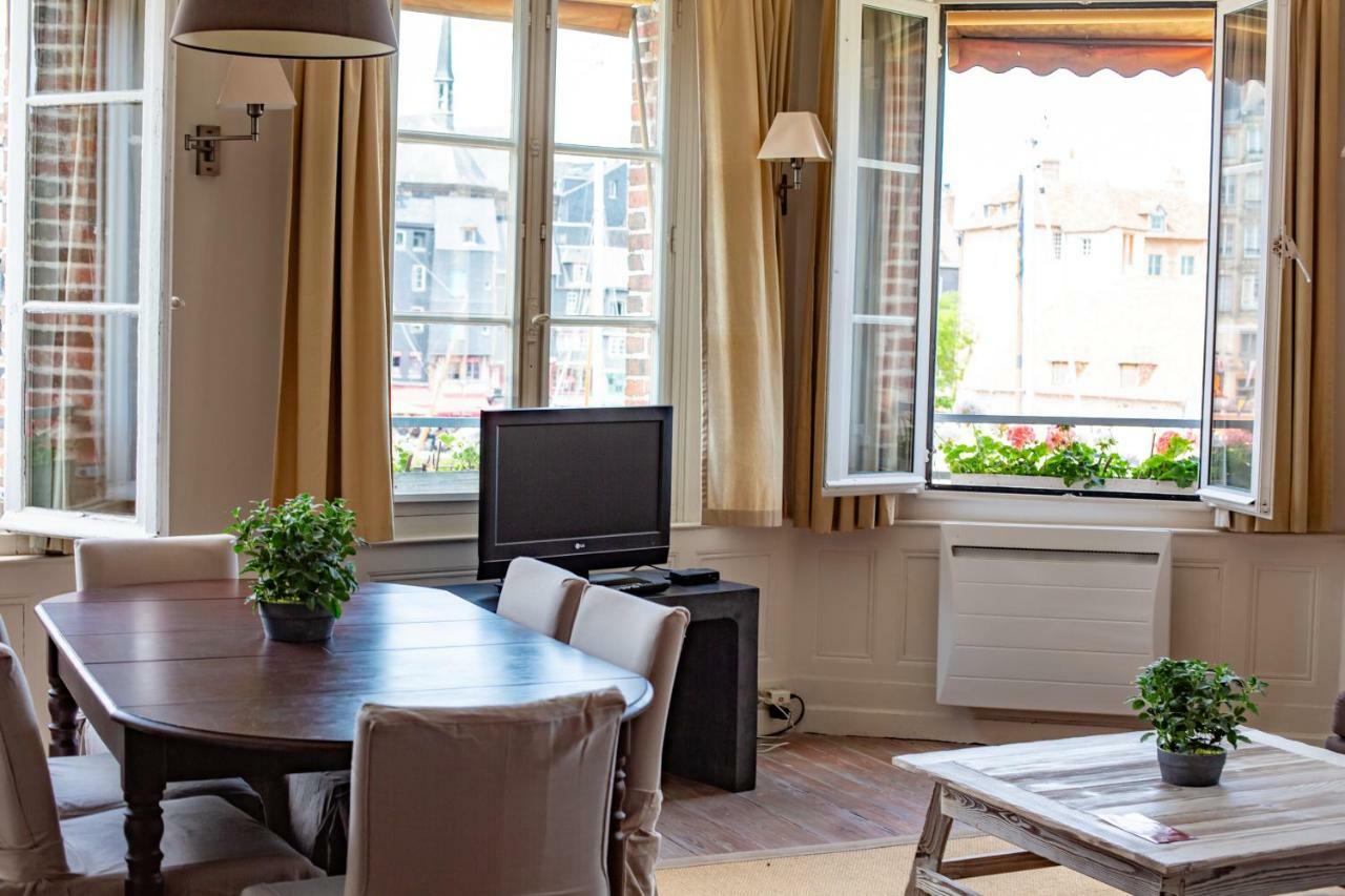 Appartement Vieux Bassin Honfleur Extérieur photo