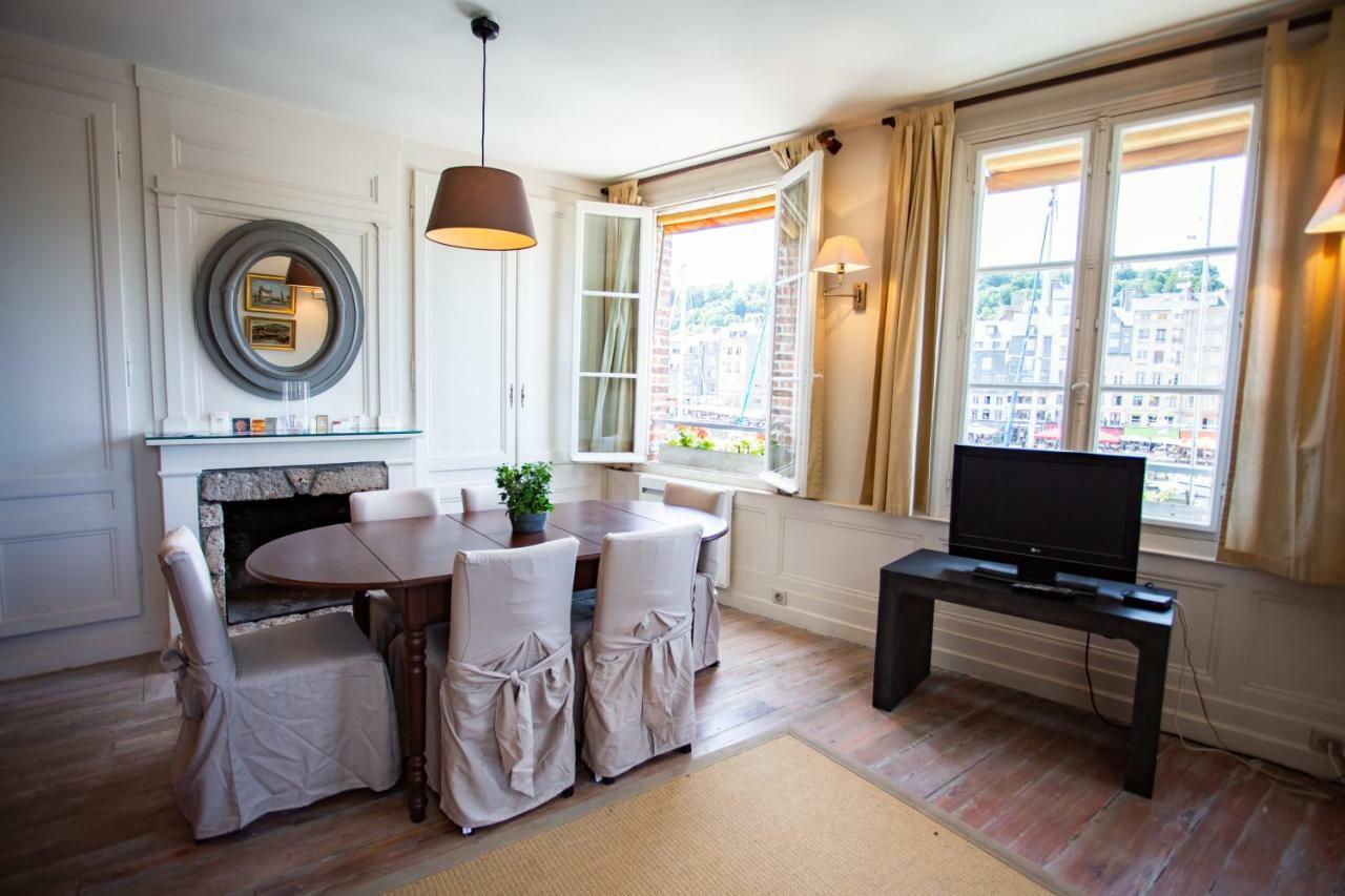 Appartement Vieux Bassin Honfleur Extérieur photo