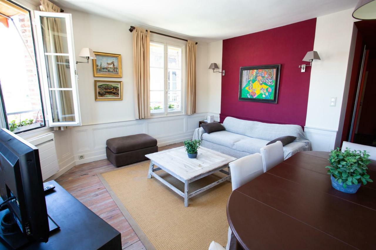 Appartement Vieux Bassin Honfleur Extérieur photo