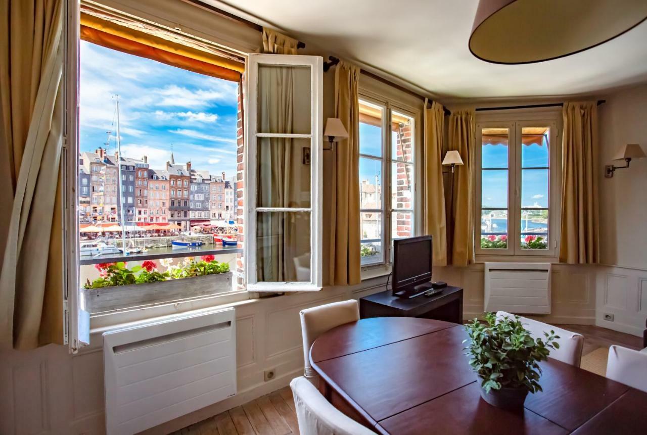 Appartement Vieux Bassin Honfleur Extérieur photo