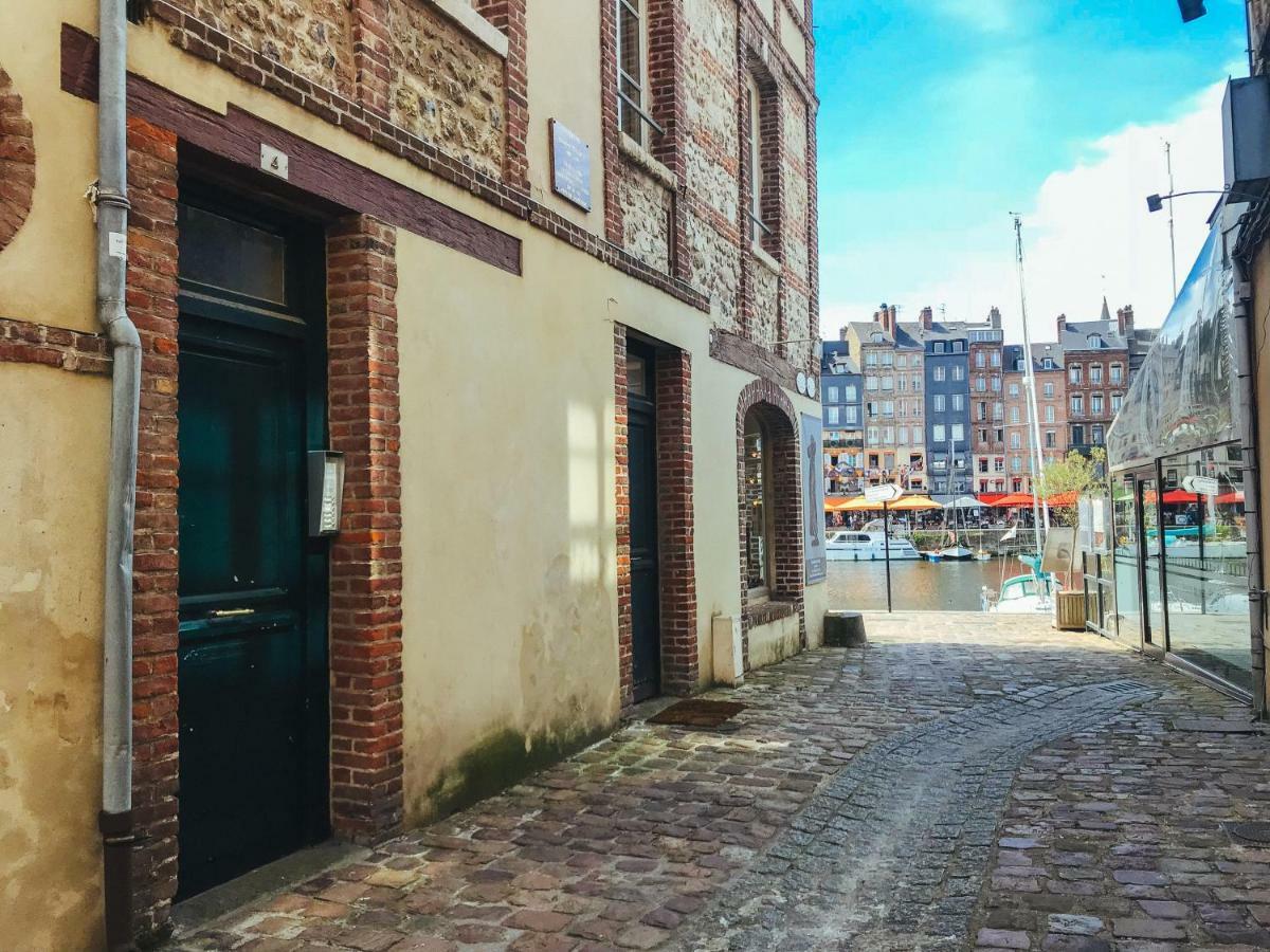 Appartement Vieux Bassin Honfleur Extérieur photo